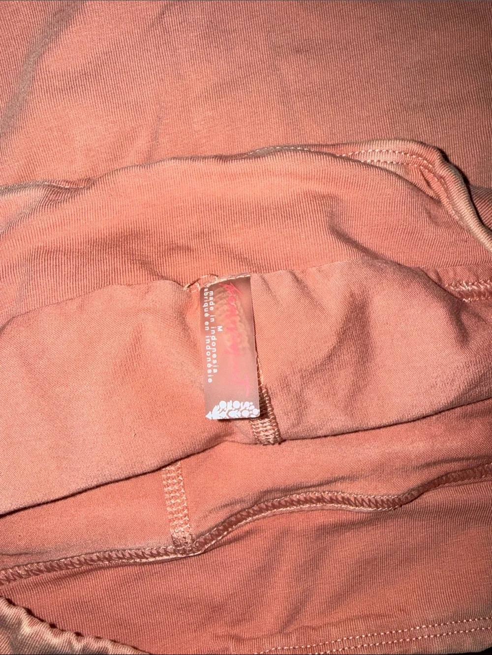 Free People Mini Skort in Dusty Rose